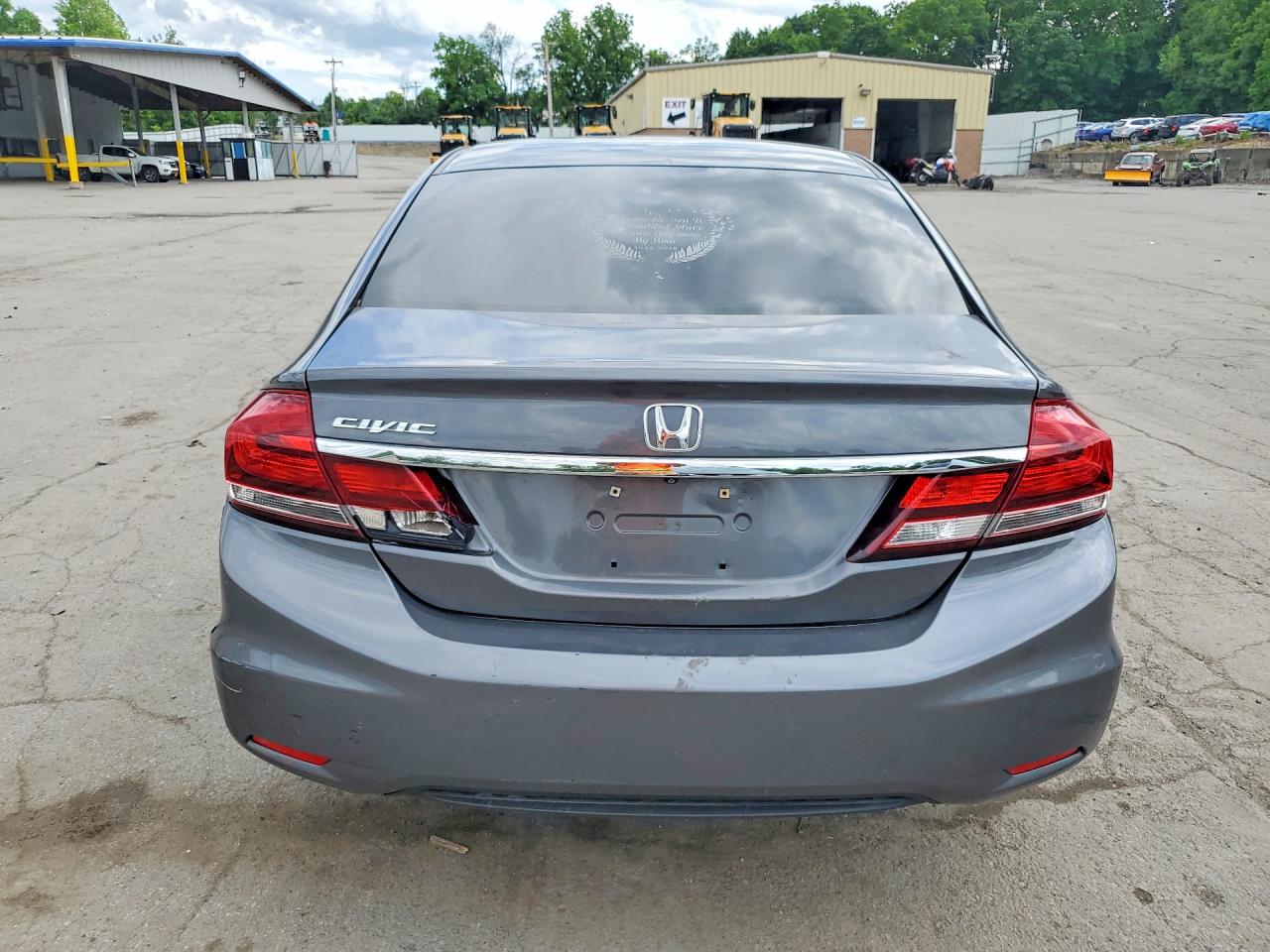 2013 Honda Civic Exl Gray vin: 2HGFB2F9XDH551013