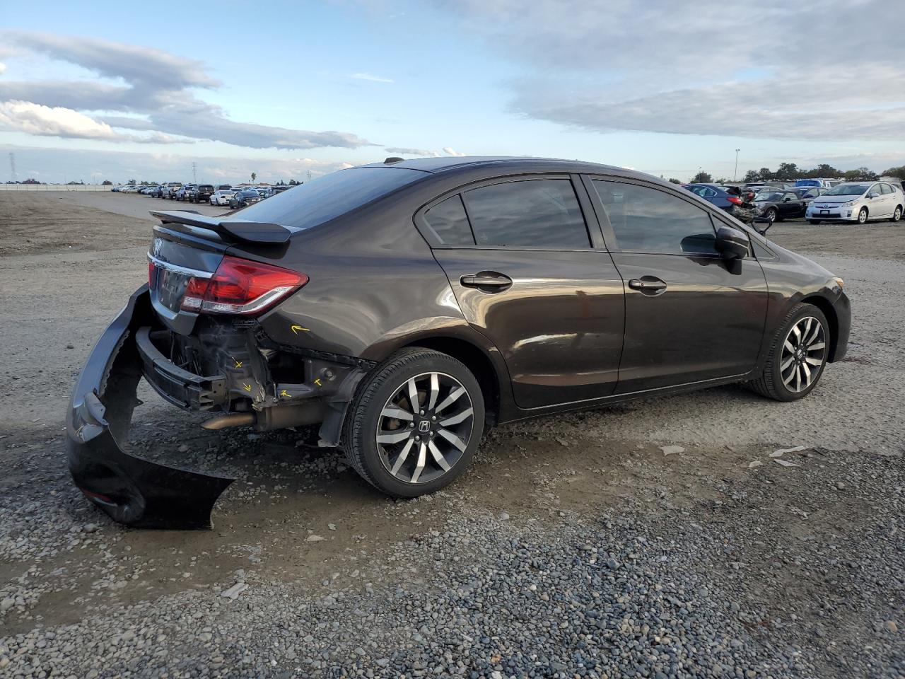 2014 Honda Civic Exl Charcoal vin: 2HGFB2F9XEH523519