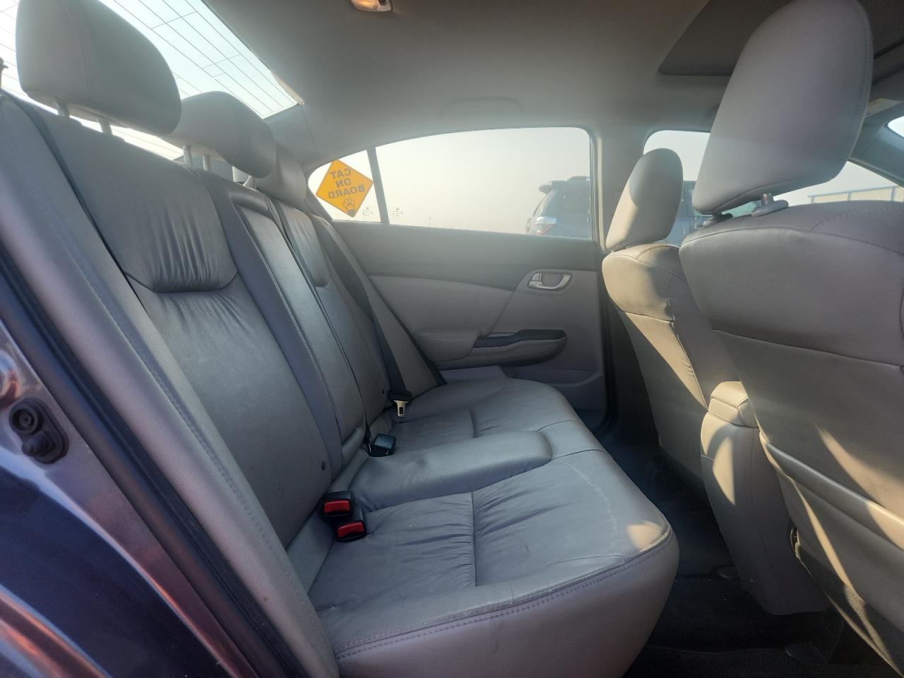 2015 Hond Civic Gray vin: 2HGFB2F9XFH503885
