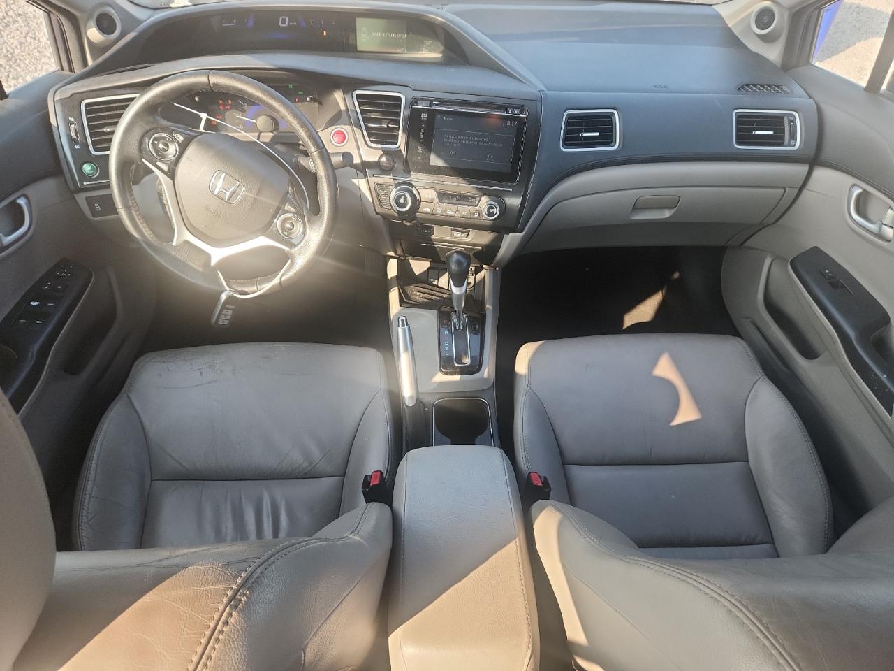 2015 Hond Civic Gray vin: 2HGFB2F9XFH503885