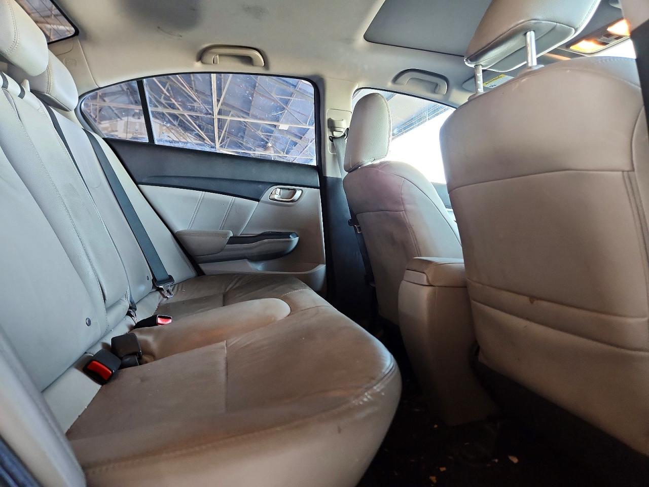 2015 Honda Civic Exl Серый vin: 2HGFB2F9XFH515129