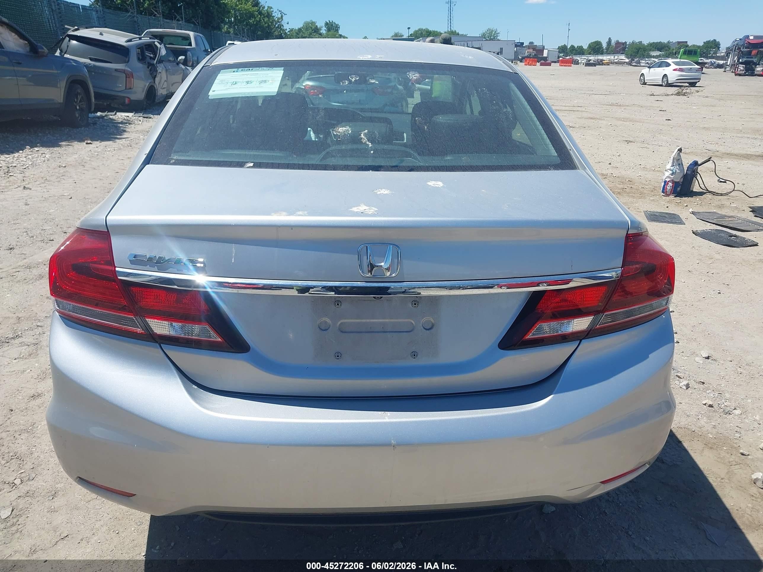 2015 Honda Civic Ex-l Silver vin: 2HGFB2F9XFH555744