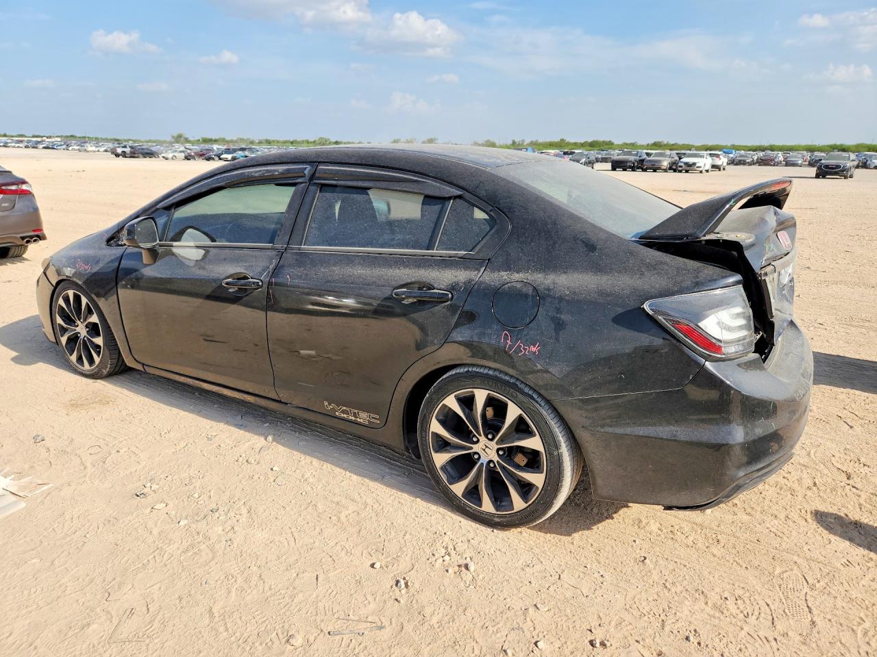 2013 Honda Civic Si Black vin: 2HGFB6E50DH706576