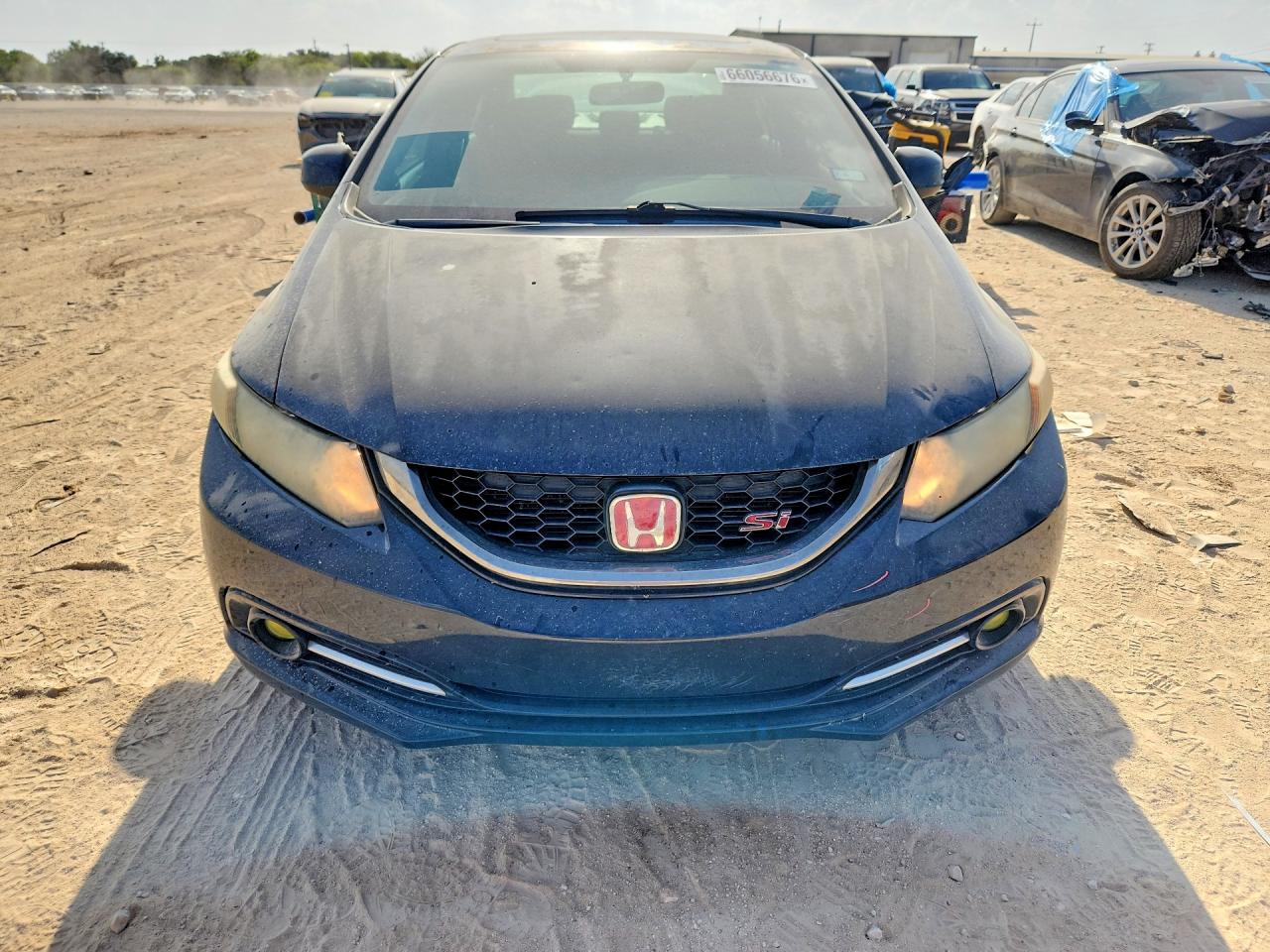2013 Honda Civic Si Black vin: 2HGFB6E50DH706576