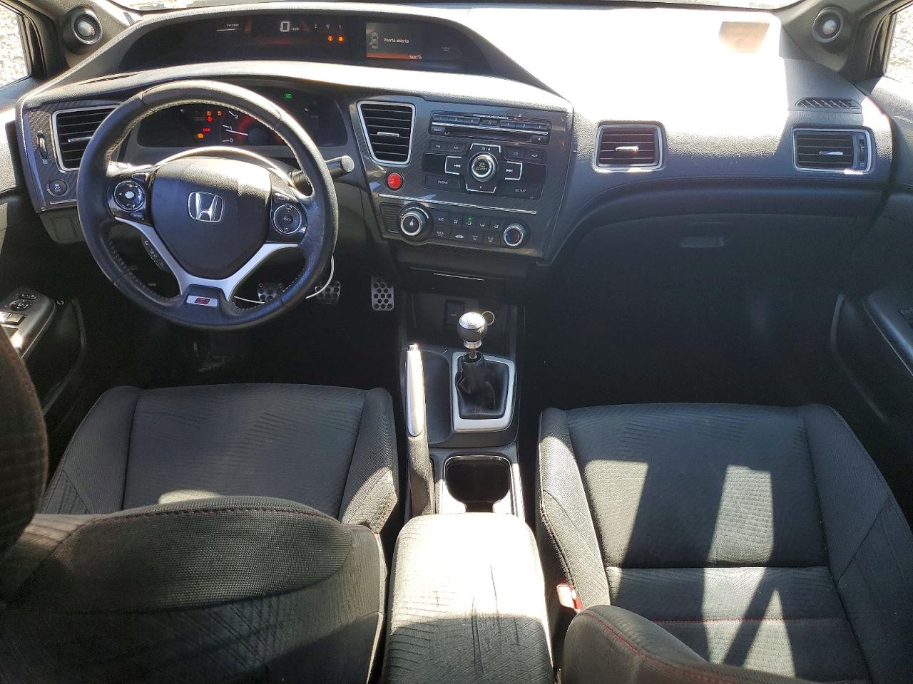 2013 Honda Civic Si Черный vin: 2HGFB6E50DH707565