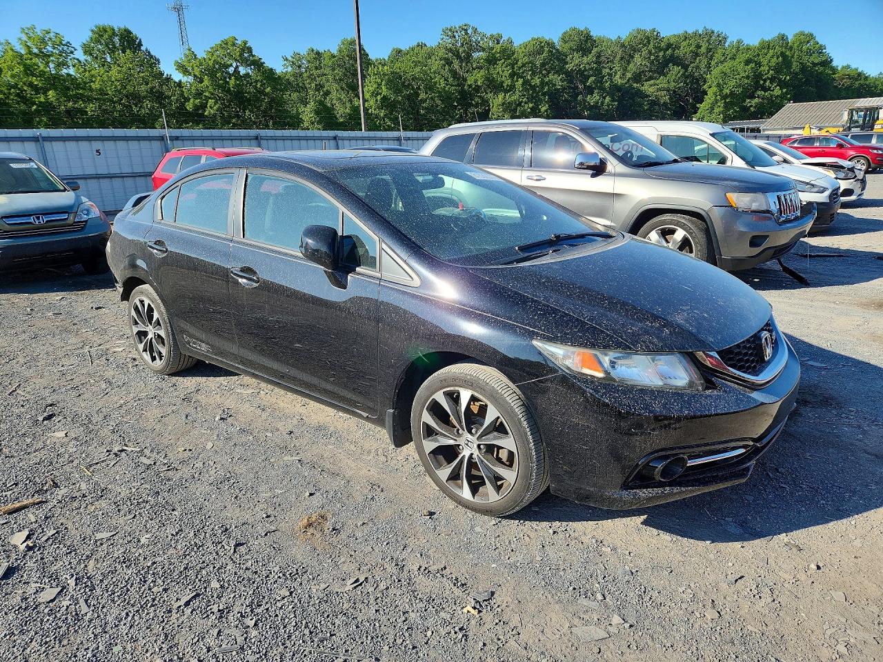 2013 Honda Civic Si Black vin: 2HGFB6E50DH710787
