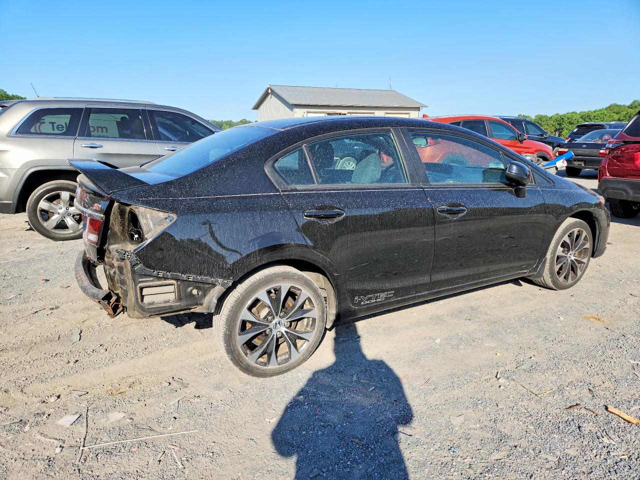 2013 Honda Civic Si Black vin: 2HGFB6E50DH710787