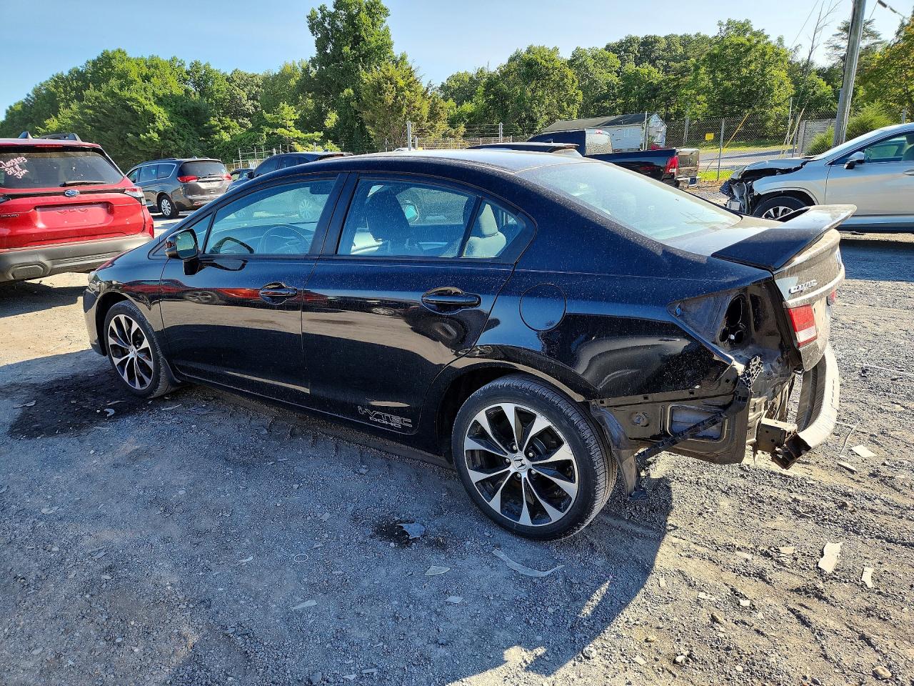 2013 Honda Civic Si Black vin: 2HGFB6E50DH710787