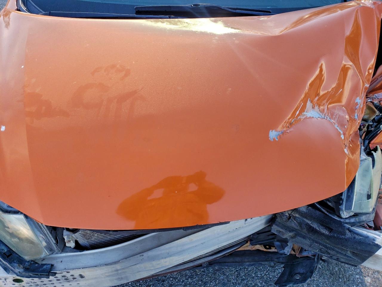 2014 Honda Civic Si Orange vin: 2HGFB6E50EH702545