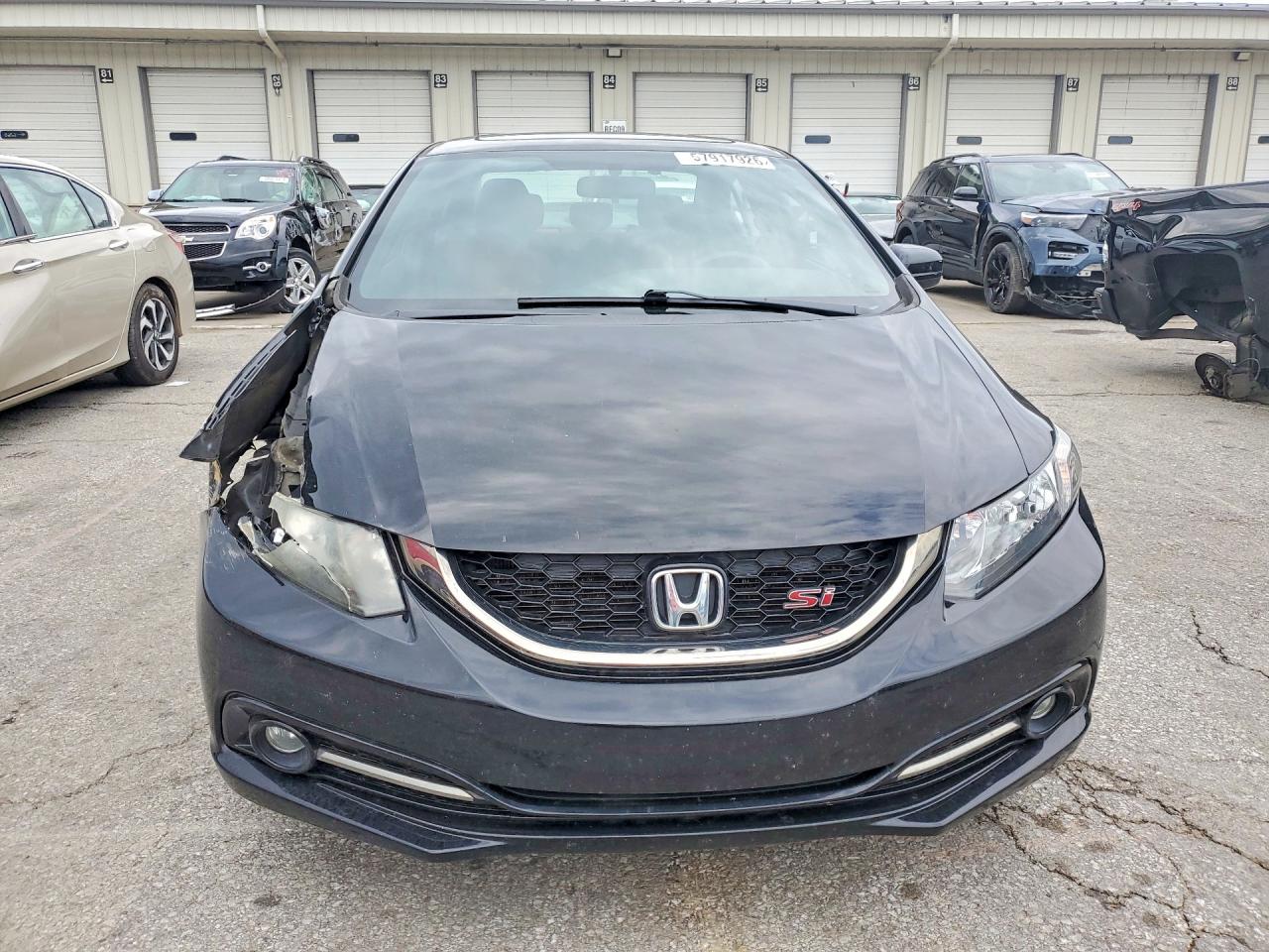 2014 Honda Civic Si Black vin: 2HGFB6E50EH705736