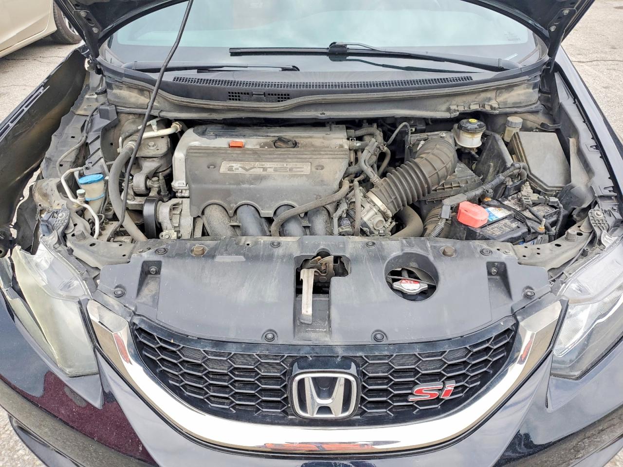 2014 Honda Civic Si Black vin: 2HGFB6E50EH705736