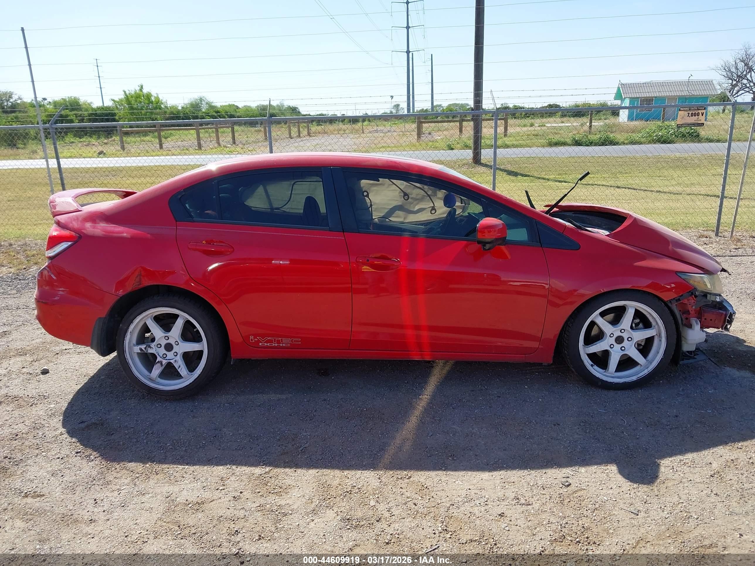 2015 Honda Civic Si Red vin: 2HGFB6E50FH707682