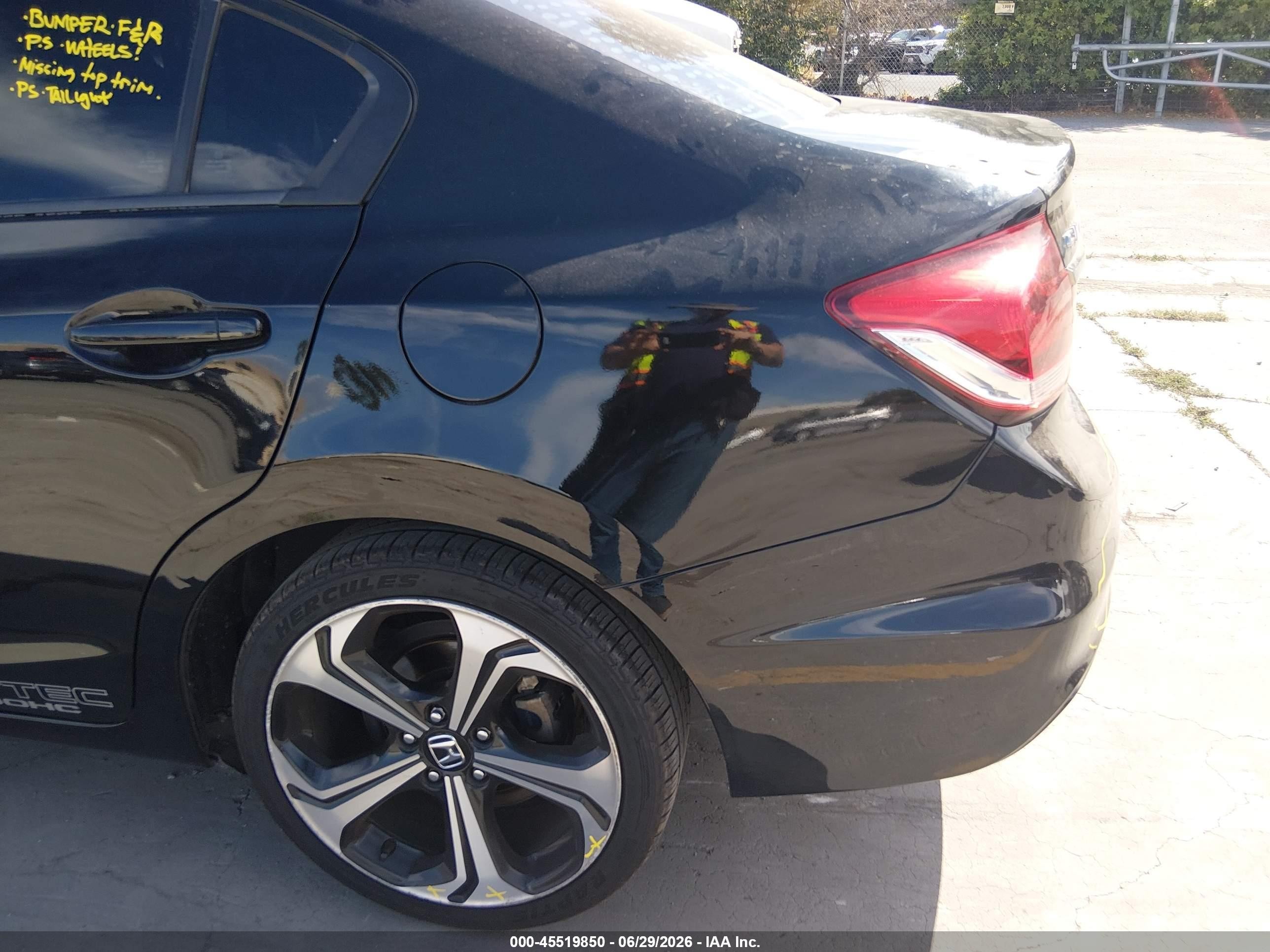 2015 Honda Civic Si Black vin: 2HGFB6E50FH707956