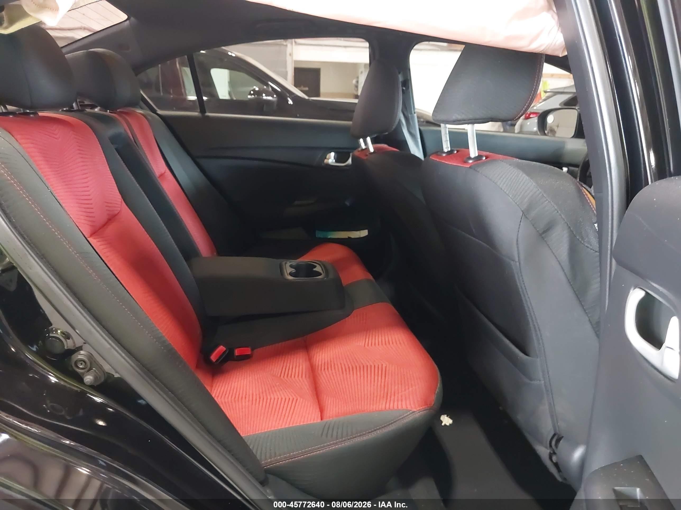 2015 Honda Civic Si Black vin: 2HGFB6E50FH709271