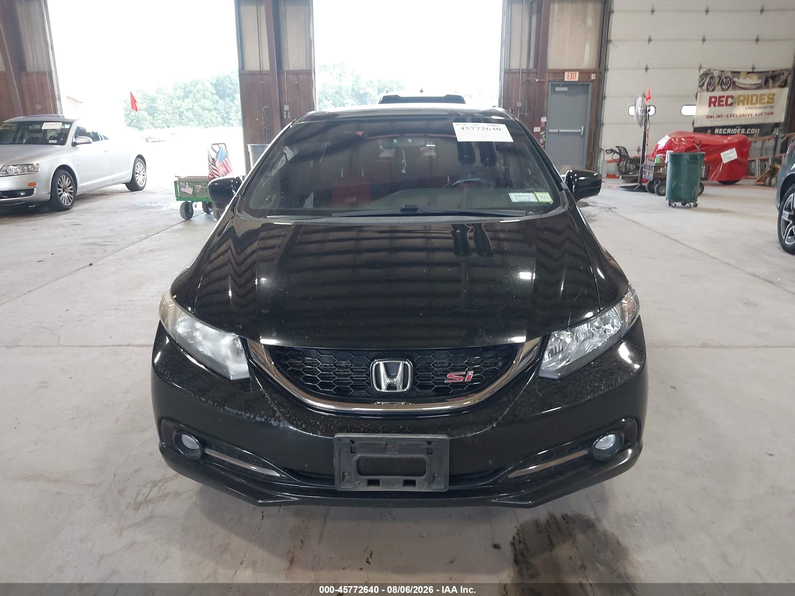 2015 Honda Civic Si Black vin: 2HGFB6E50FH709271