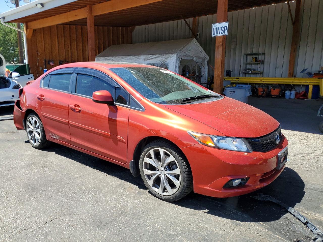 2012 Honda Civic Si Красный vin: 2HGFB6E51CH705144