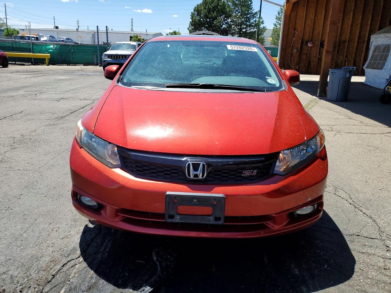 2012 Honda Civic Si Красный vin: 2HGFB6E51CH705144