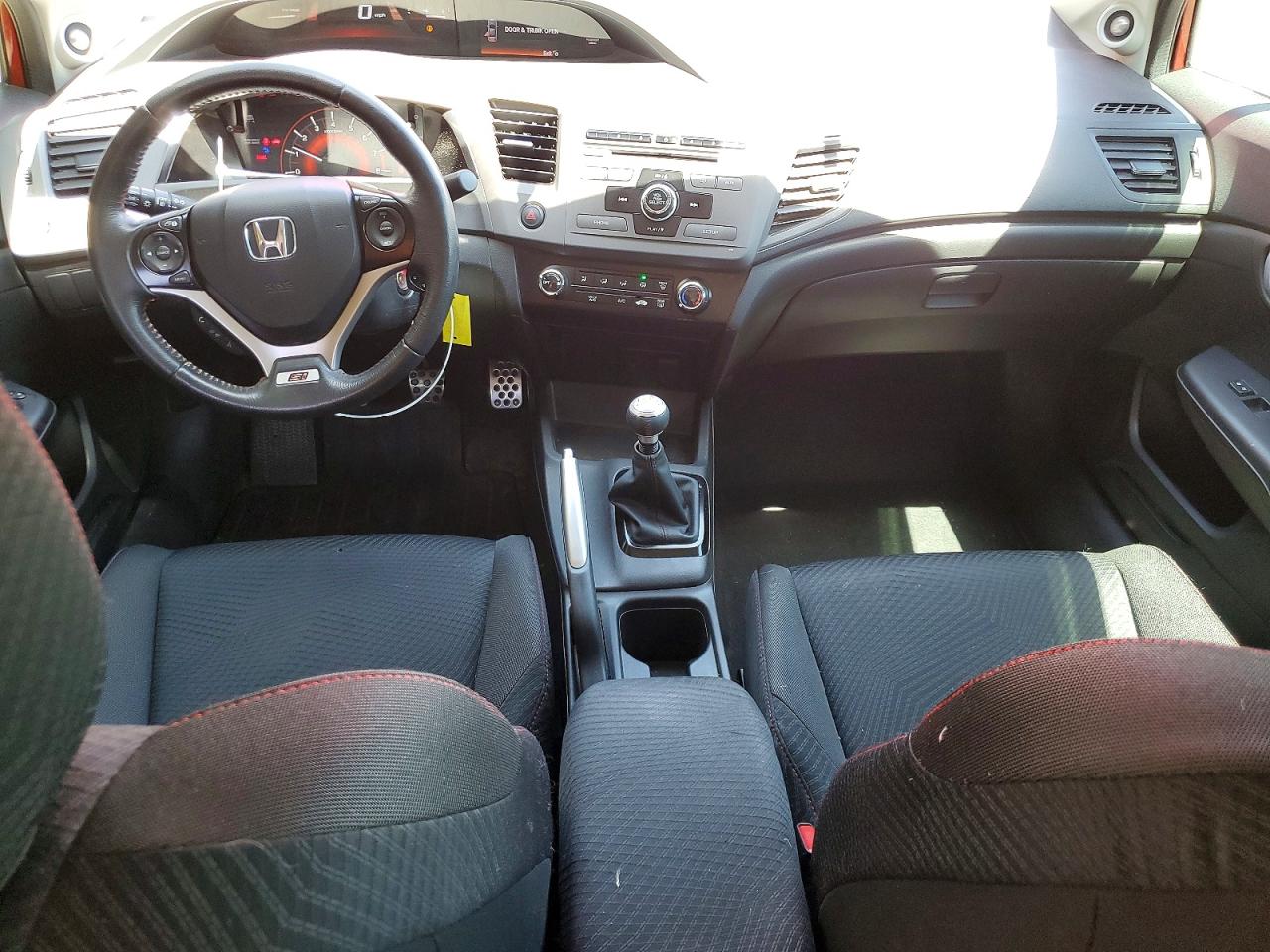 2012 Honda Civic Si Красный vin: 2HGFB6E51CH705144