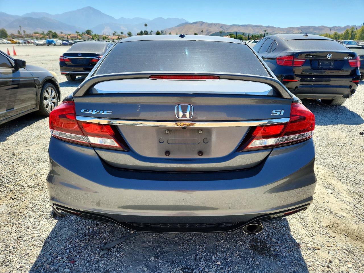 2013 Honda Civic Si Charcoal vin: 2HGFB6E51DH703850