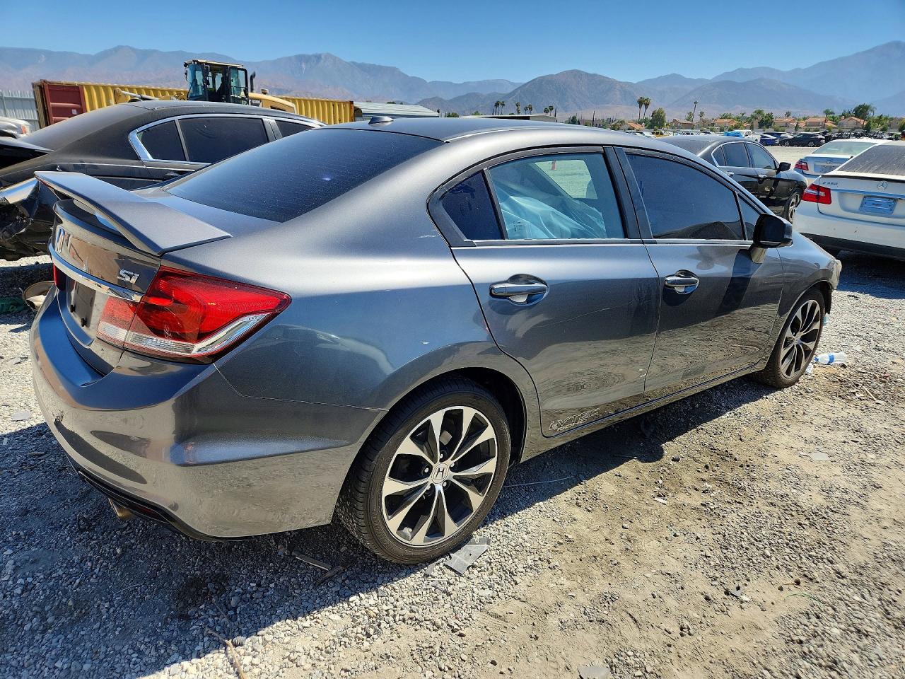2013 Honda Civic Si Charcoal vin: 2HGFB6E51DH703850