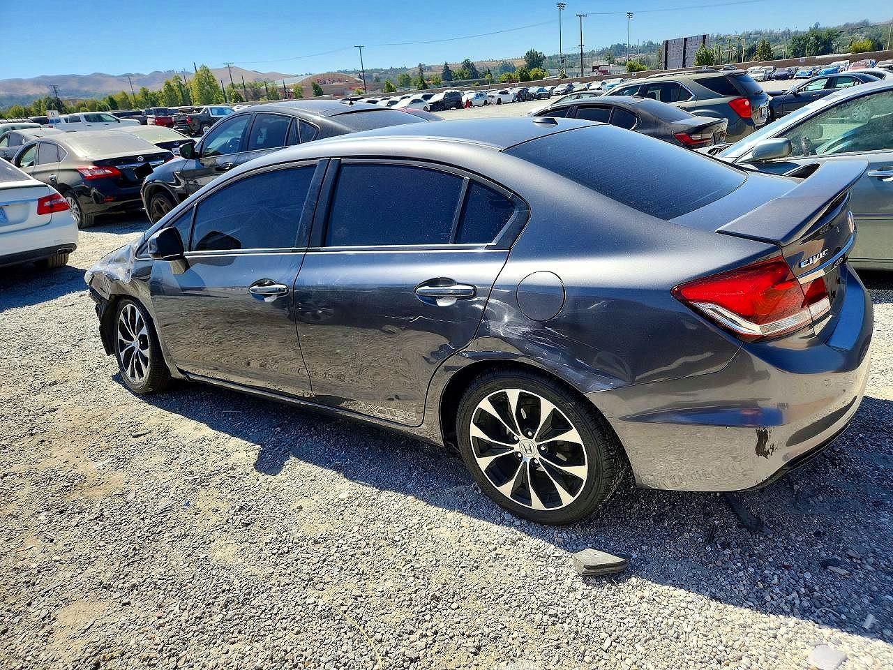 2013 Honda Civic Si Charcoal vin: 2HGFB6E51DH703850