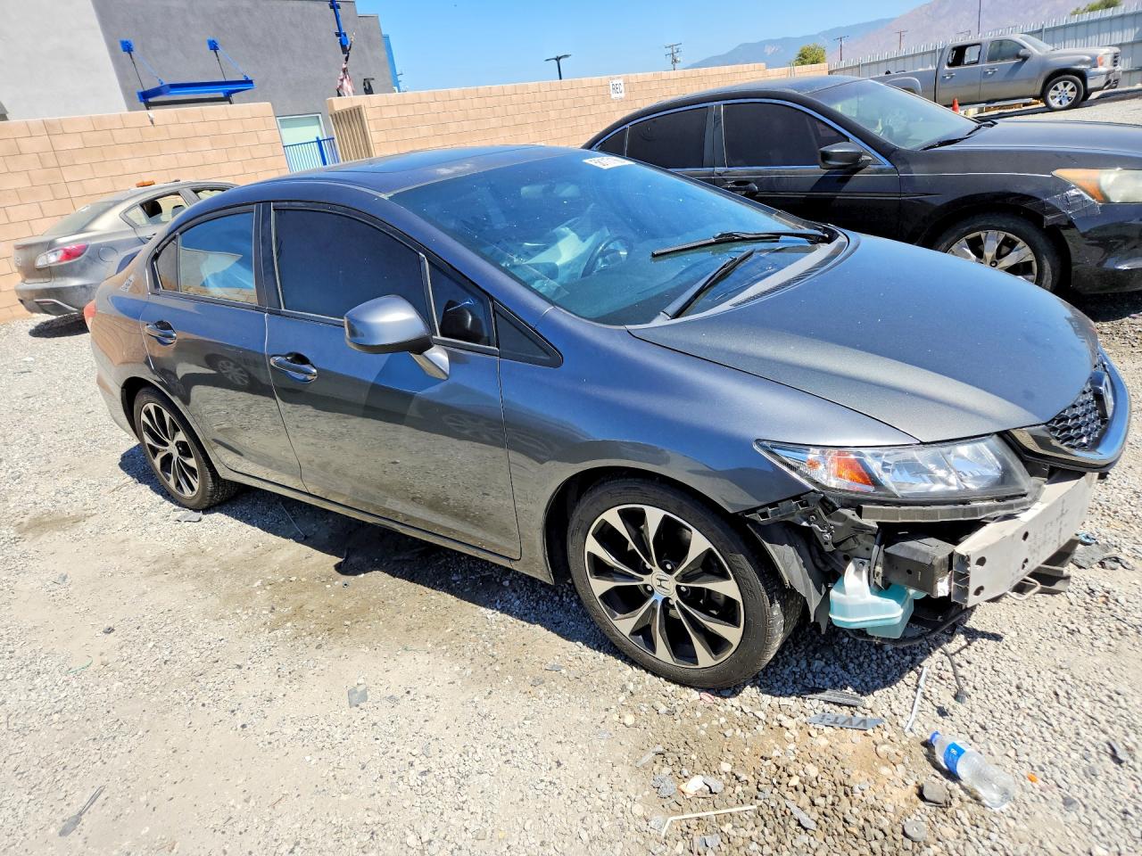 2013 Honda Civic Si Charcoal vin: 2HGFB6E51DH703850