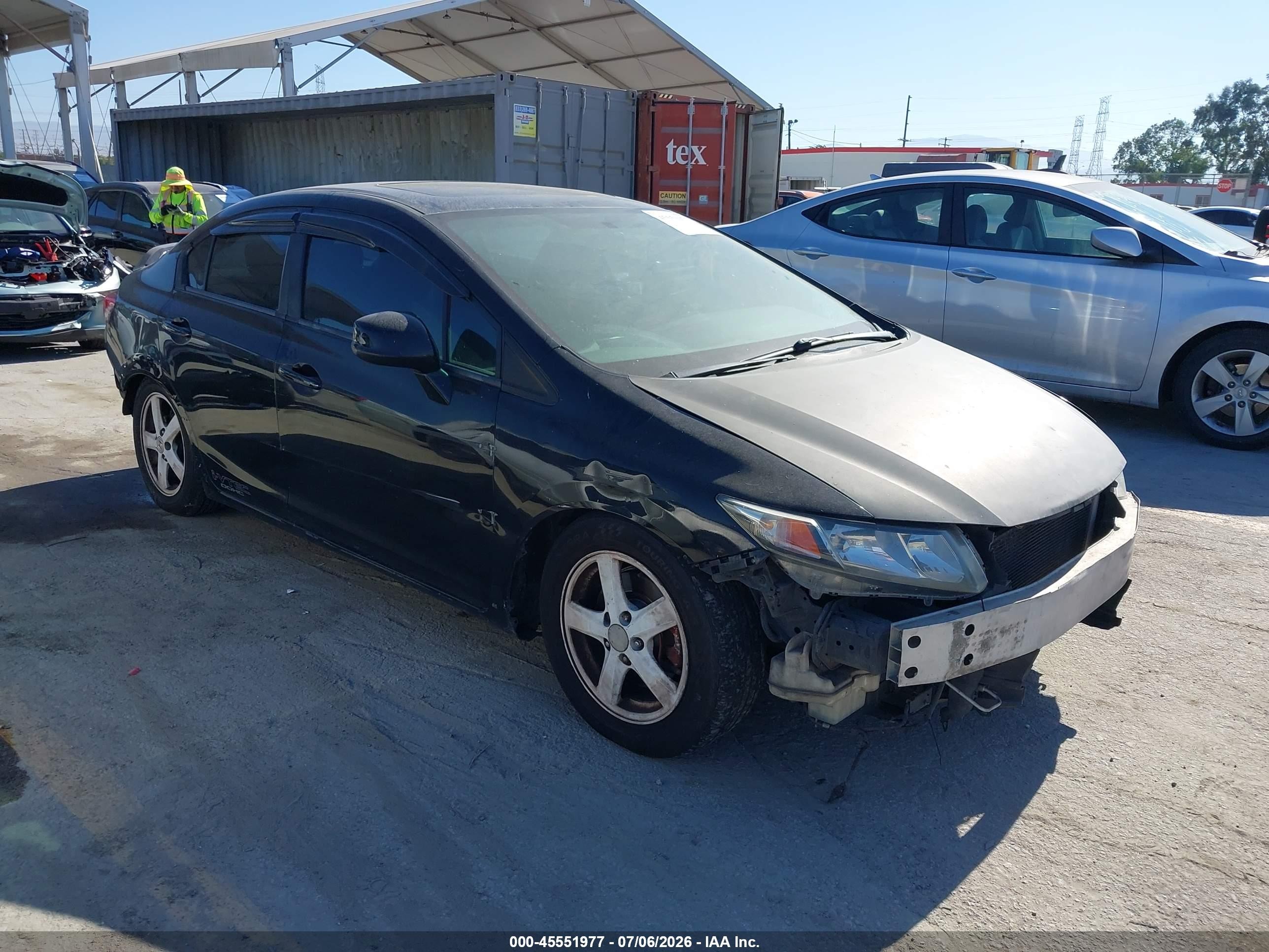 2013 Honda Civic Si Black vin: 2HGFB6E51DH705839