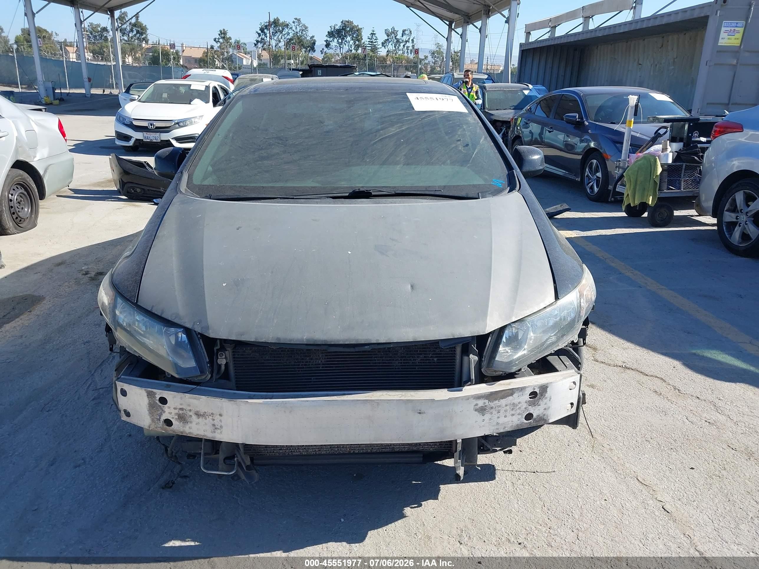 2013 Honda Civic Si Черный vin: 2HGFB6E51DH705839