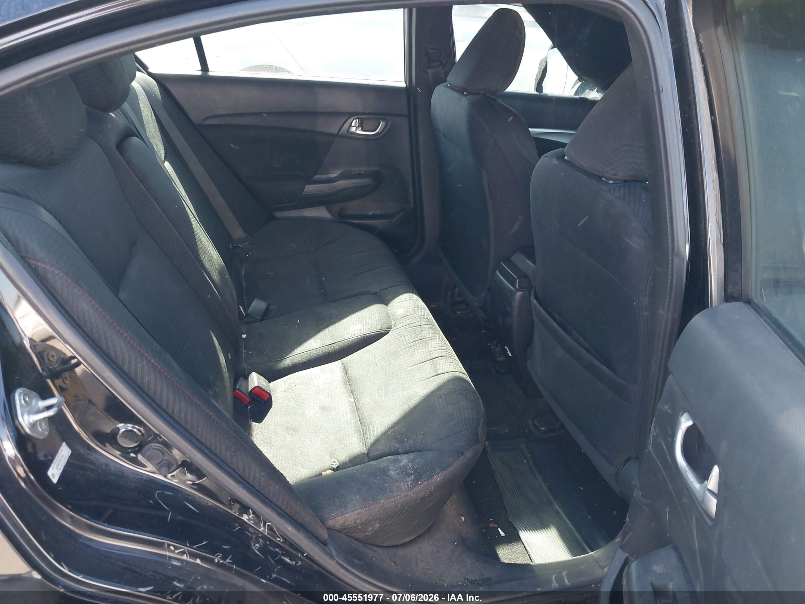 2013 Honda Civic Si Черный vin: 2HGFB6E51DH705839