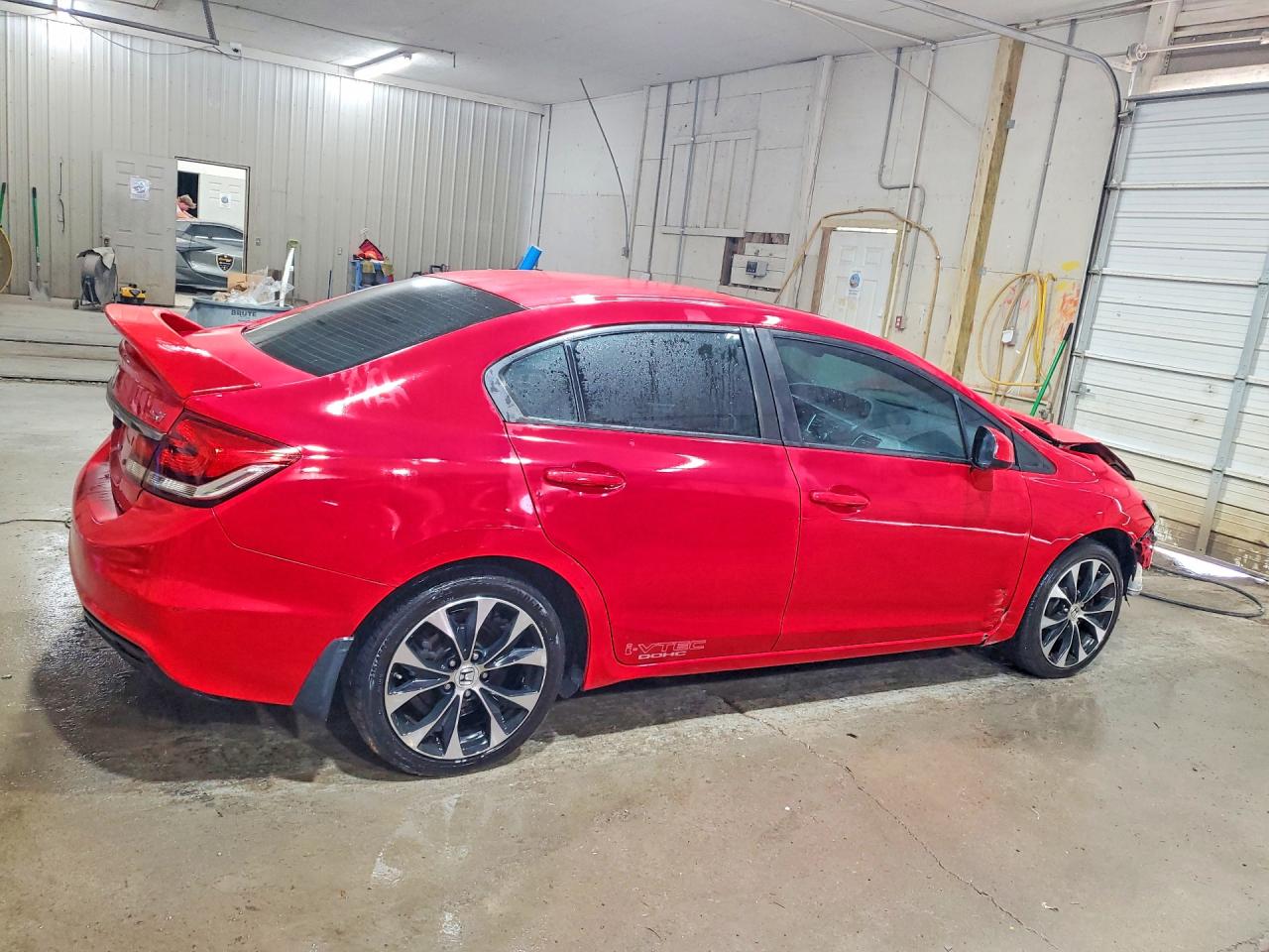 2013 Honda Civic Si Red vin: 2HGFB6E51DH708711