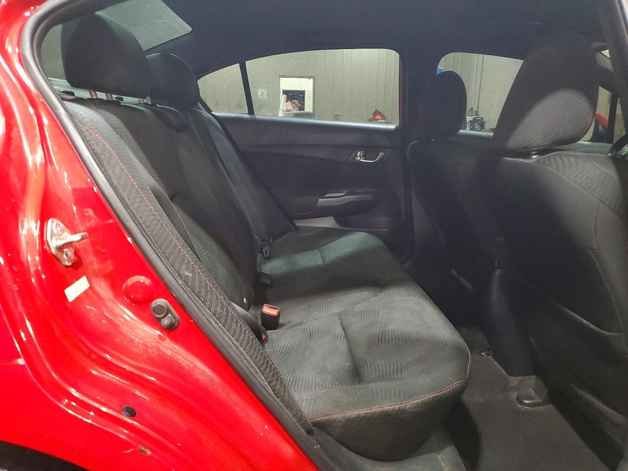 2013 Honda Civic Si Red vin: 2HGFB6E51DH708711