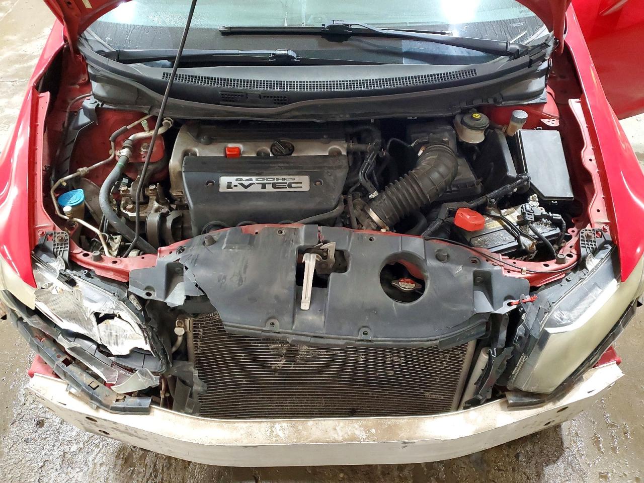2013 Honda Civic Si Red vin: 2HGFB6E51DH708711