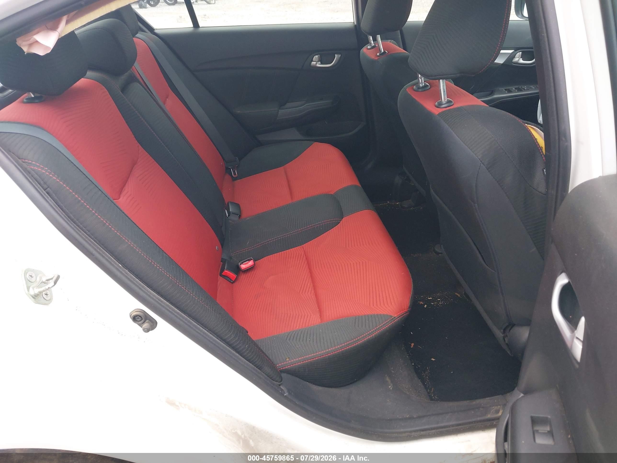 2015 Honda Civic Si White vin: 2HGFB6E51FH700742