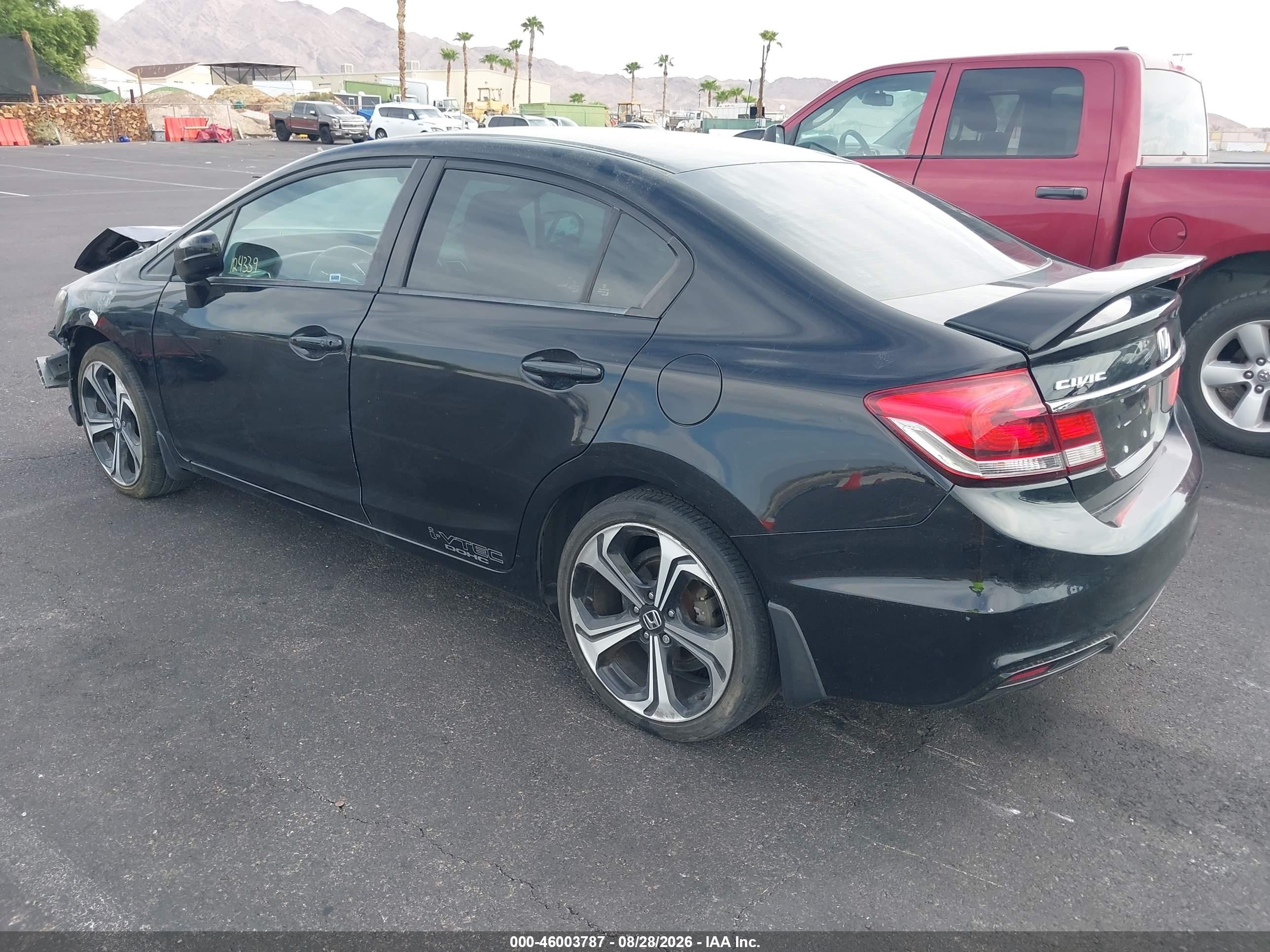 2015 Honda Civic Si Black vin: 2HGFB6E51FH701129