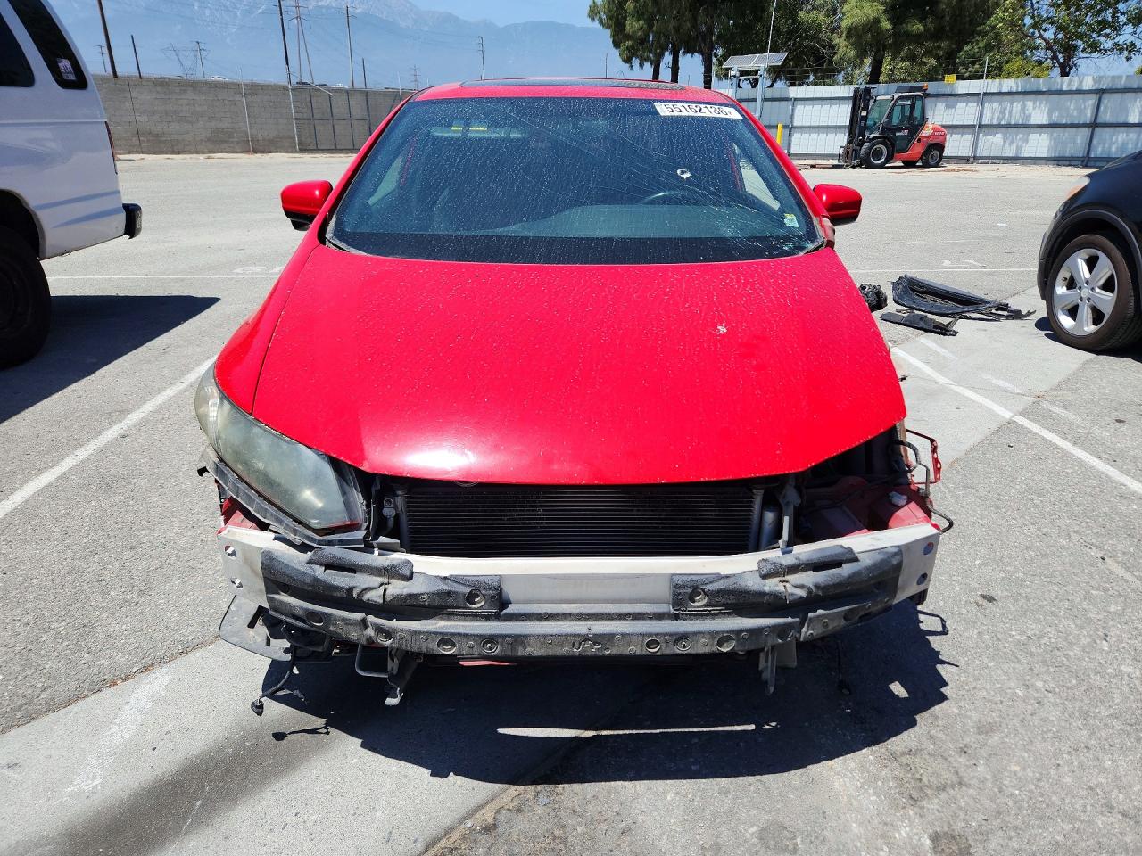2015 Honda Civic Si Red vin: 2HGFB6E51FH701924