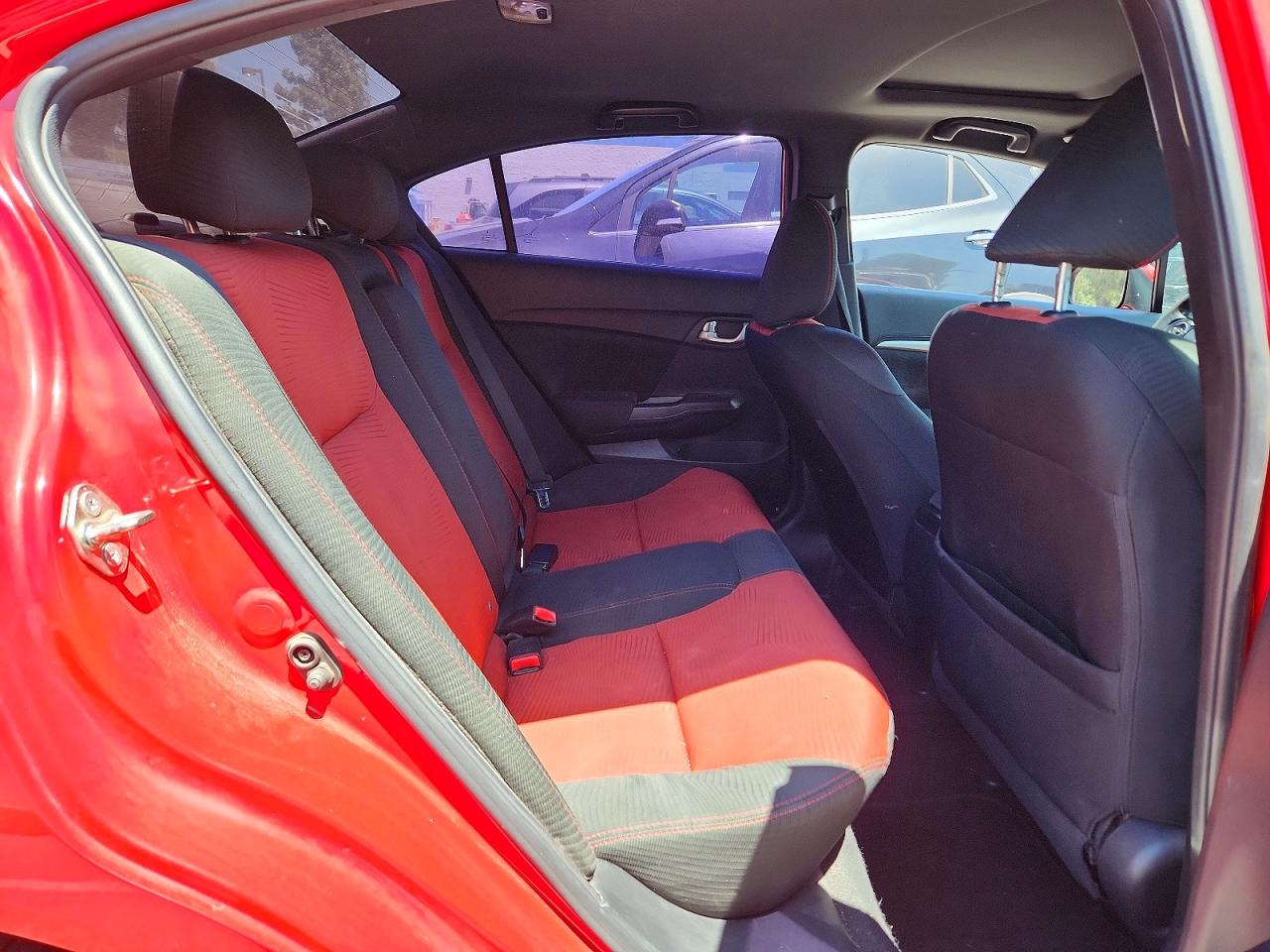 2015 Honda Civic Si Red vin: 2HGFB6E51FH701924