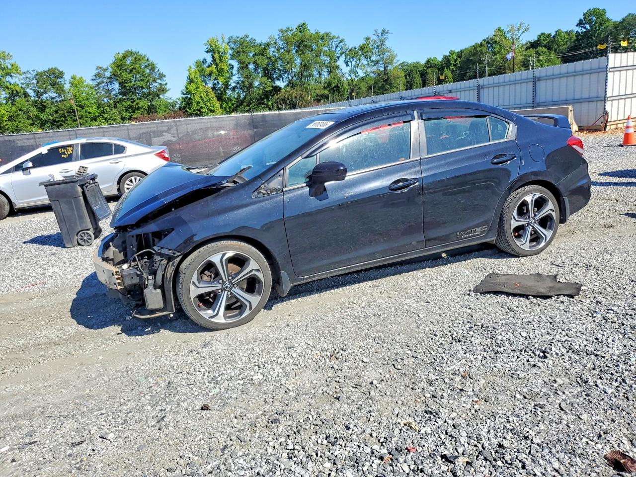 2015 Honda Civic Si Black vin: 2HGFB6E51FH703043