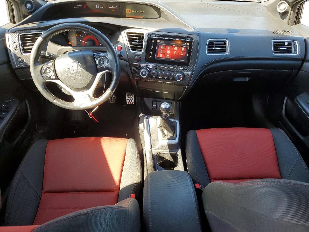 2015 Honda Civic Si Black vin: 2HGFB6E51FH703043