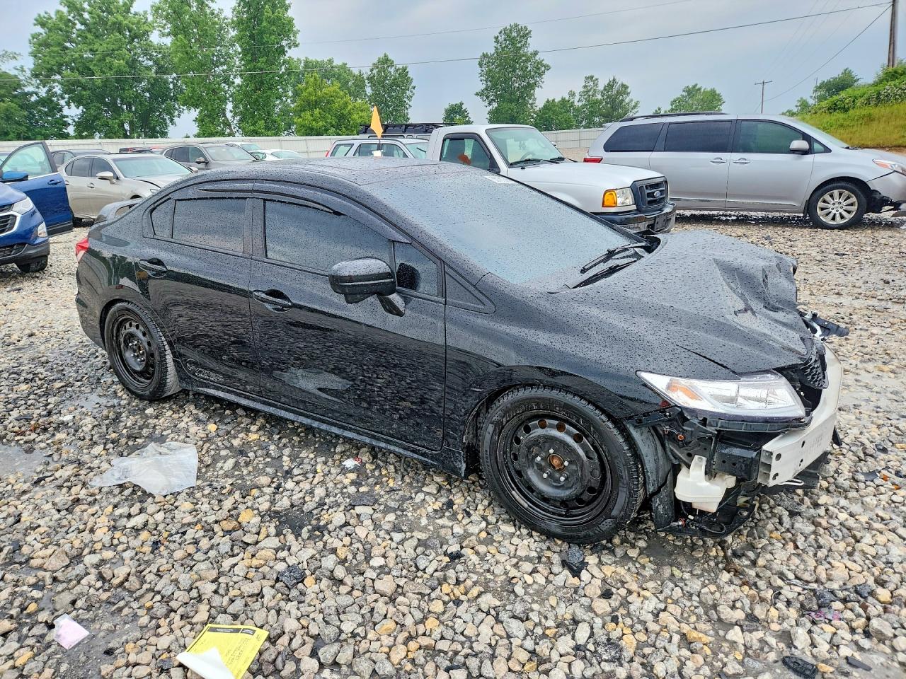 2015 Honda Civic Si Black vin: 2HGFB6E51FH704564