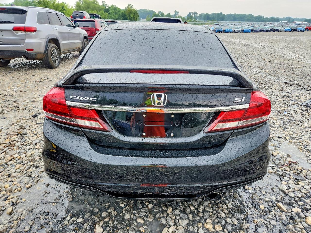 2015 Honda Civic Si Black vin: 2HGFB6E51FH704564