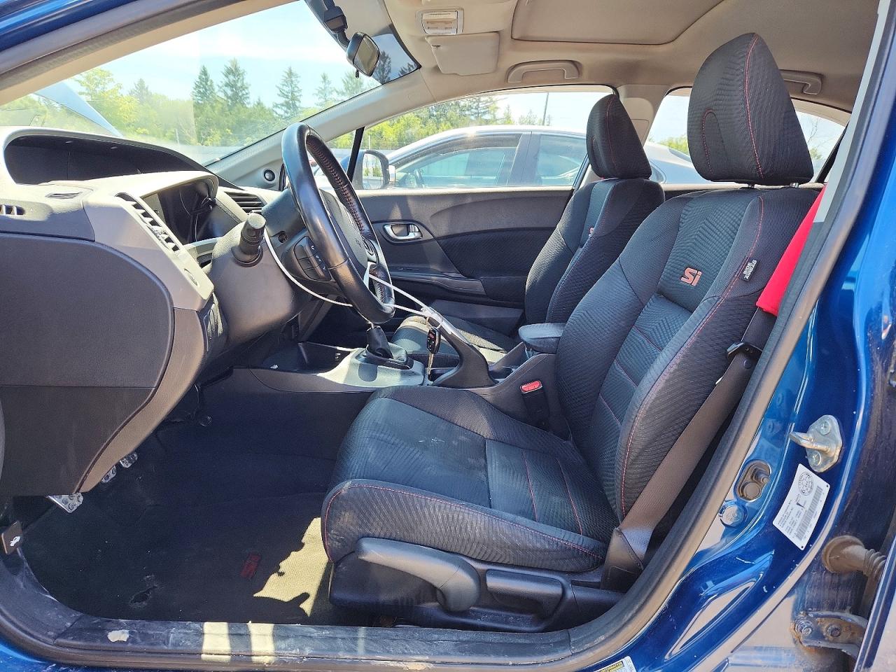 2012 Honda Civic Si Blue vin: 2HGFB6E52CH200598