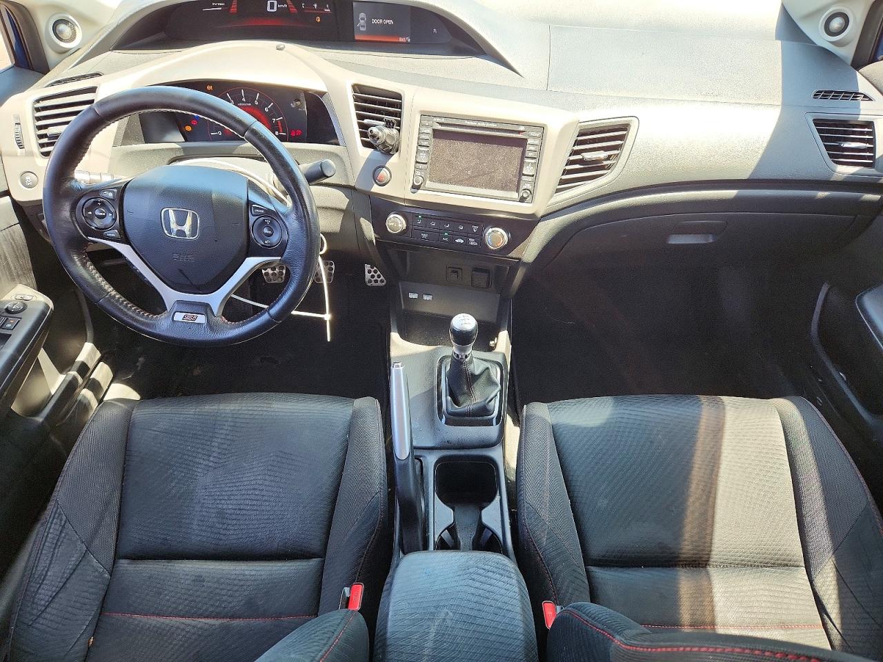 2012 Honda Civic Si Blue vin: 2HGFB6E52CH200598