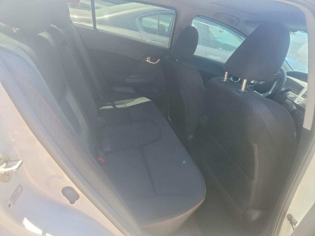 2012 Honda Civic Si White vin: 2HGFB6E52CH705590