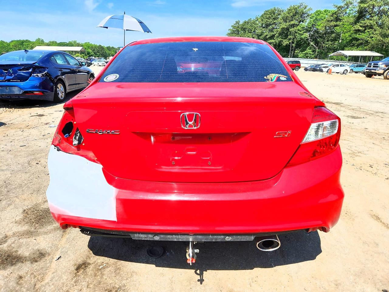 2012 Honda Civic Red vin: 2HGFB6E52CH706528