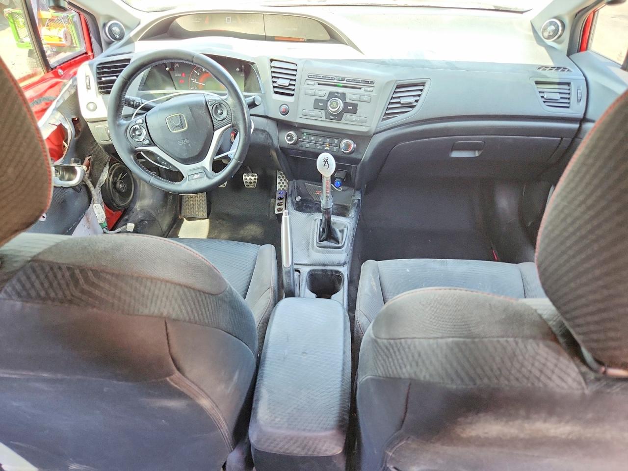 2012 Honda Civic Red vin: 2HGFB6E52CH706528