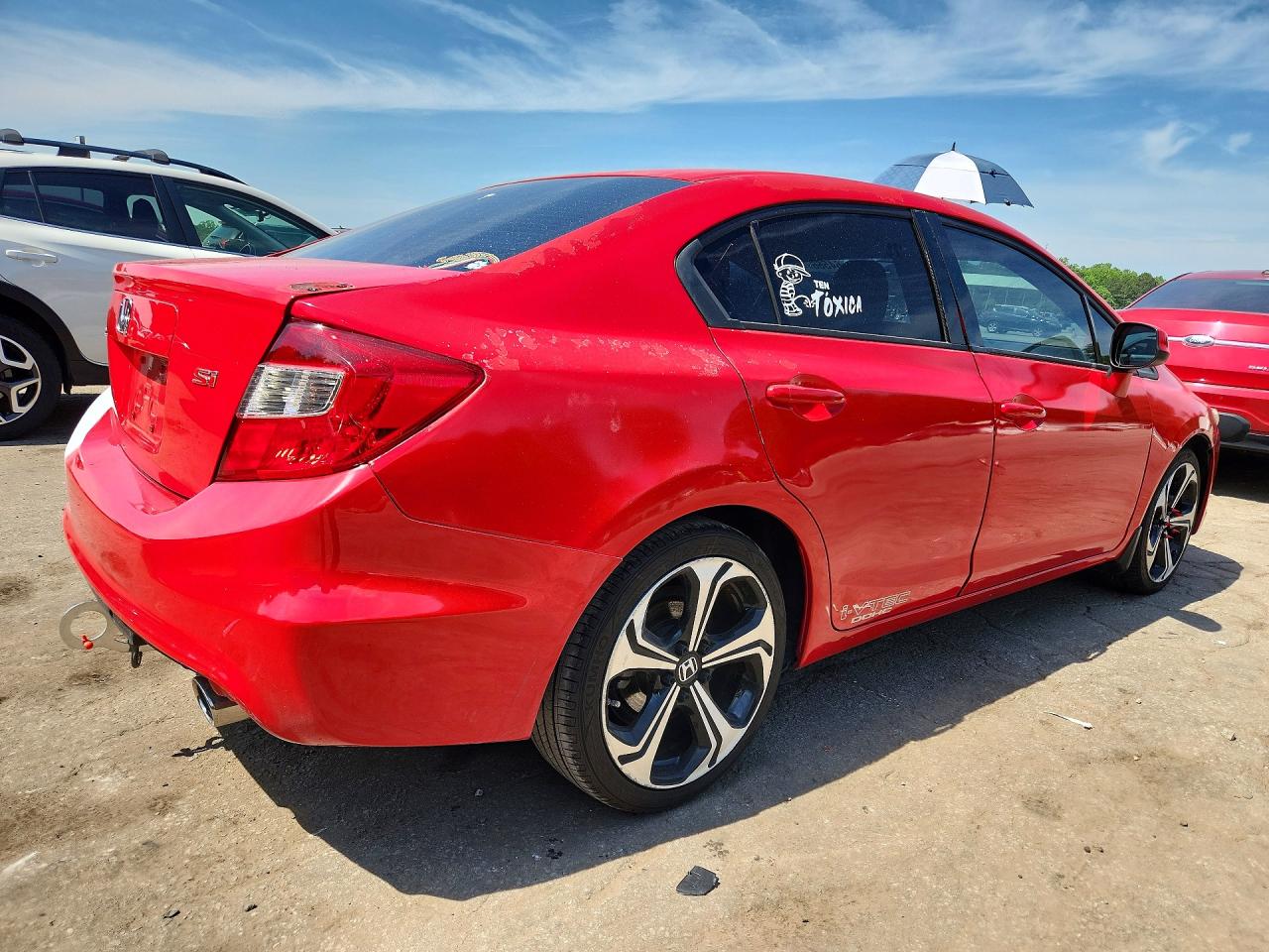 2012 Honda Civic Red vin: 2HGFB6E52CH706528