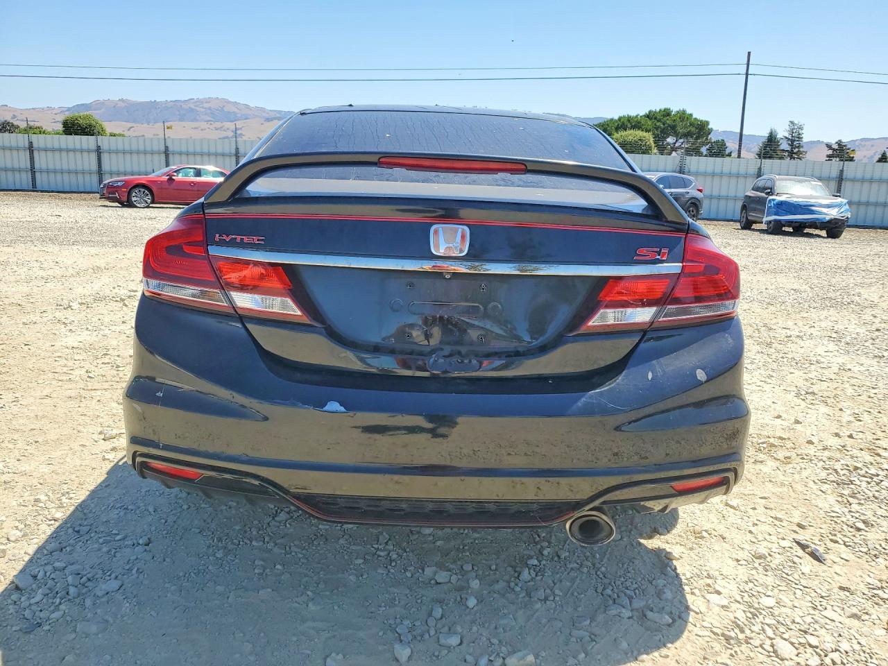 2013 Honda Civic Si Black vin: 2HGFB6E52DH700780