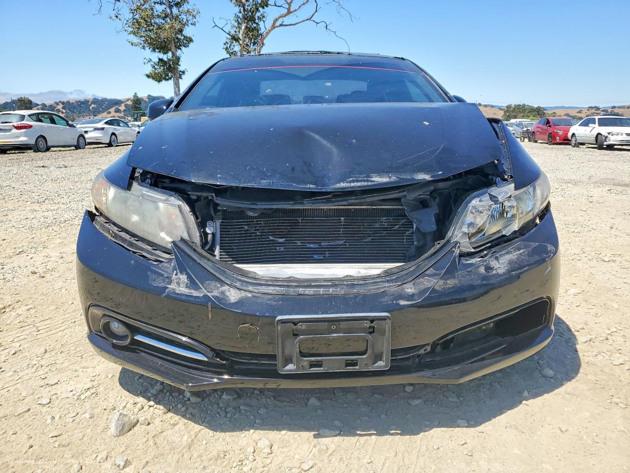 2013 Honda Civic Si Black vin: 2HGFB6E52DH700780