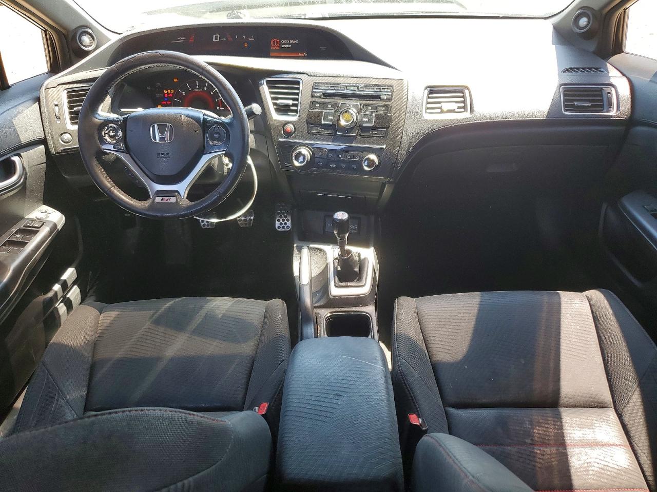 2013 Honda Civic Si Black vin: 2HGFB6E52DH700780