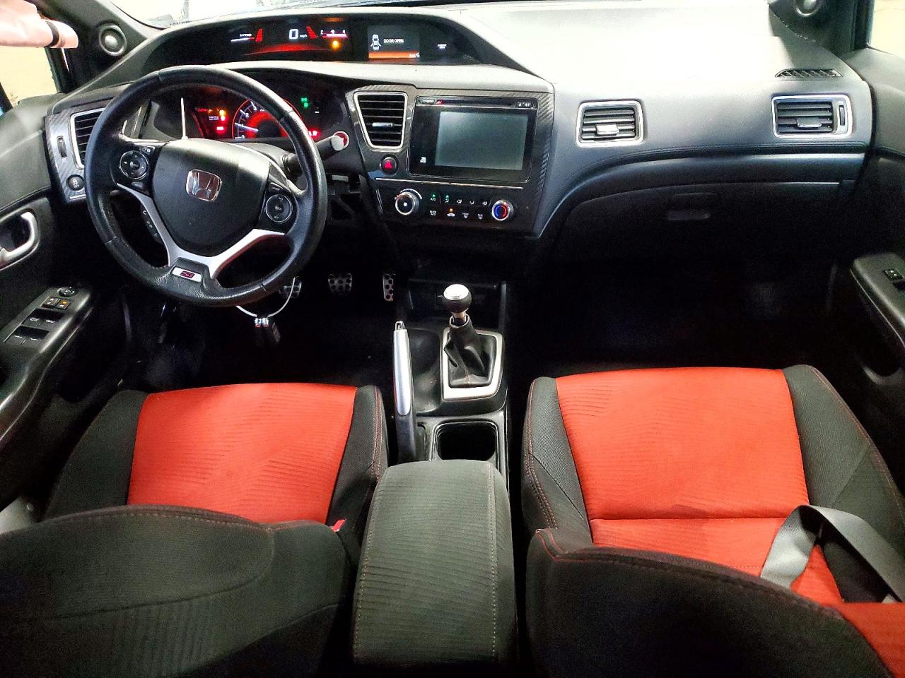 2014 Honda Civic Si Black vin: 2HGFB6E52EH700067